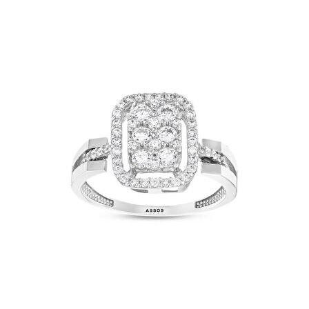 Baget Taşlı Altın Yüzük