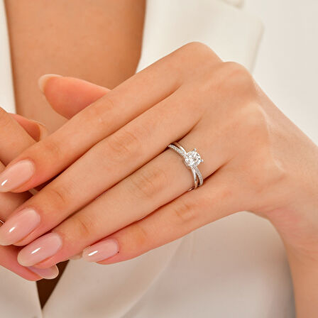 Altın Tektaş Yüzük