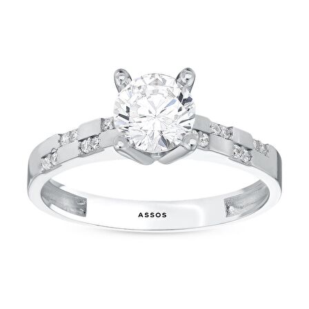 Altın Tektaş Yüzük