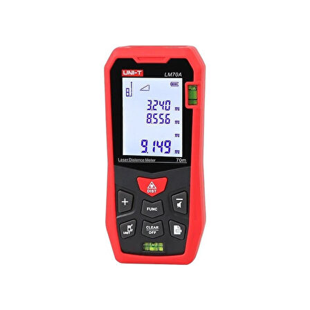 Unit LM-70A 70M Lazer Mesafe Ölçer Lazer Metre;unı-T