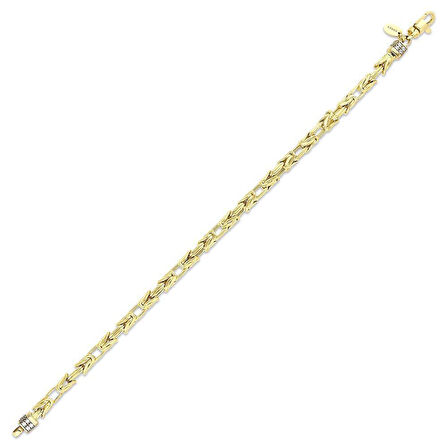 Altın Zincir Bileklik - 14K - 7.36gr