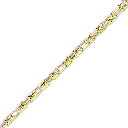 Altın Zincir Bileklik - 14K - 7.36gr