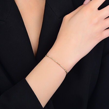 Dorika Toplu Altın Bileklik