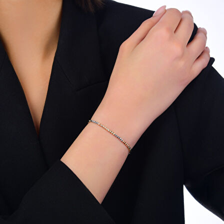 Dorika Toplu Altın Bileklik