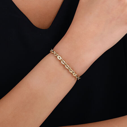 Tasarım Altın Zincir Bileklik