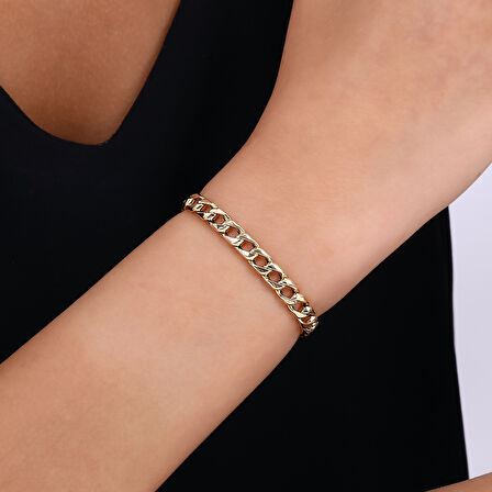 Altın Zincir Bileklik