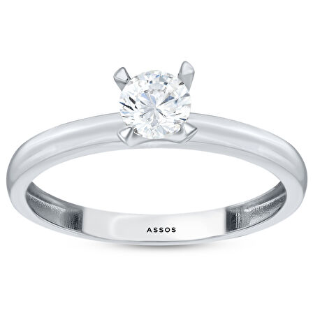 Altın Tektaş Yüzük