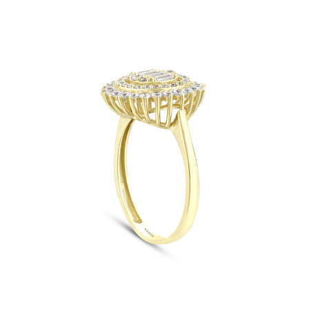 Taşlı Altın Yüzük