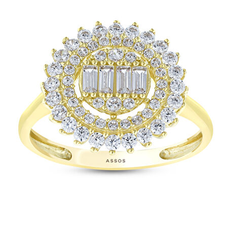 Taşlı Altın Yüzük