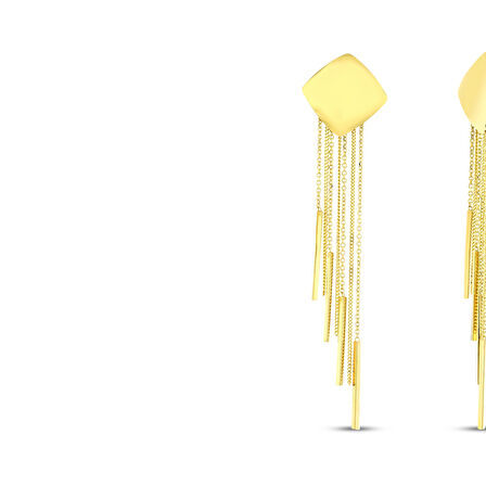 Altın Sallantılı Küpe - 14K - 8.31gr