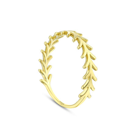 Tasarım Altın Yüzük - 14K - 1.40gr