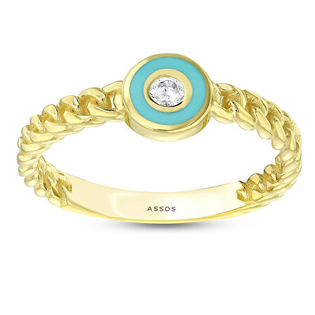 Tasarım Altın Yüzük - 14K - 2.20gr