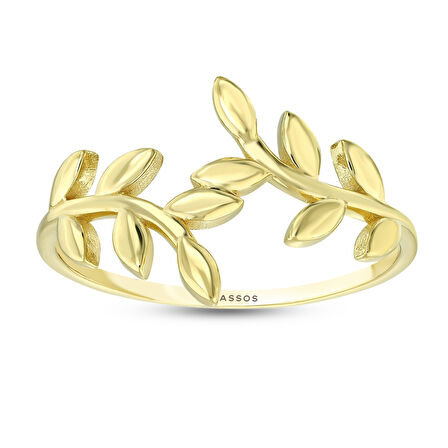 Tasarım Altın Yüzük - 14K - 1.53gr