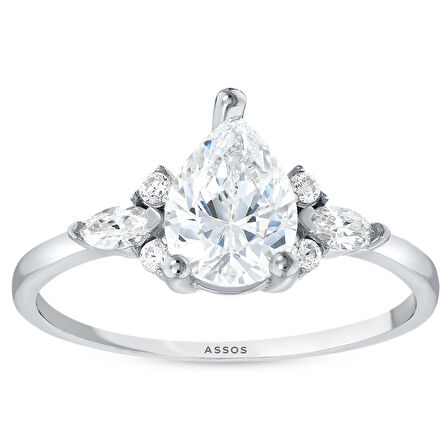 Tasarım Altın Yüzük - 14K - 1.81gr