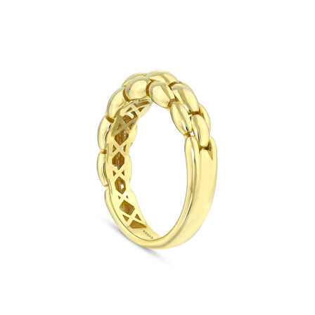 Tasarım Altın Yüzük - 14K - 3.27gr