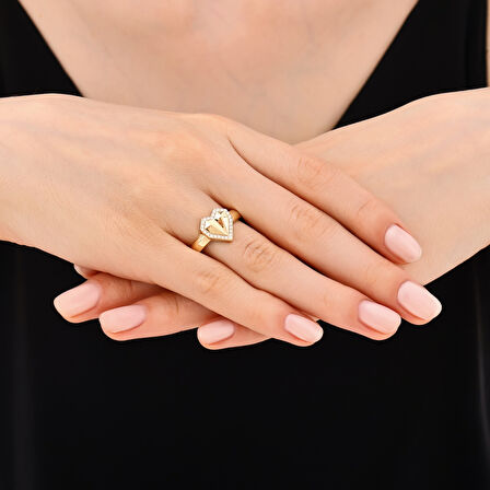 Tasarım Altın Yüzük - 14K - 2.38gr