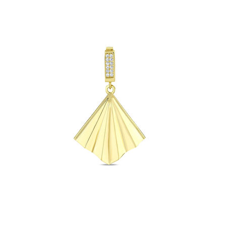 Altın Tasarım Kolye Ucu - 14K - 2.49gr