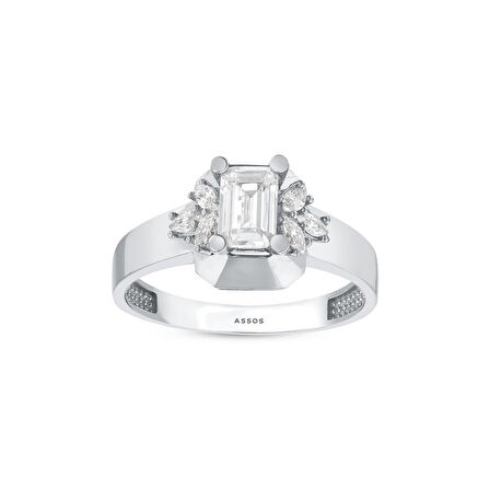 Altın Baget Yüzük - 14K - 2.76gr