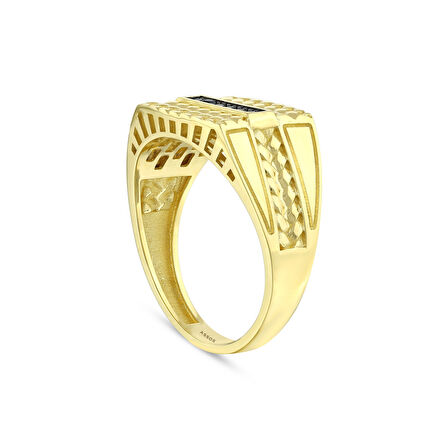 Altın Erkek Yüzük - 14K - 4.12gr