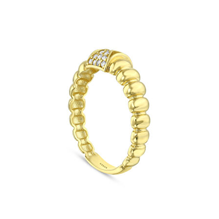 Tasarım Altın Yüzük - 14K - 1.95gr