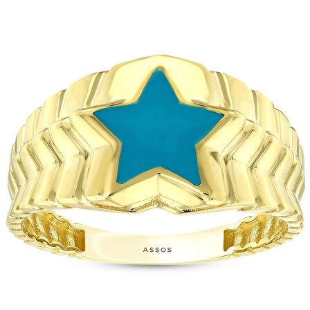 Tasarım Altın Yüzük - 14K - 2.86gr