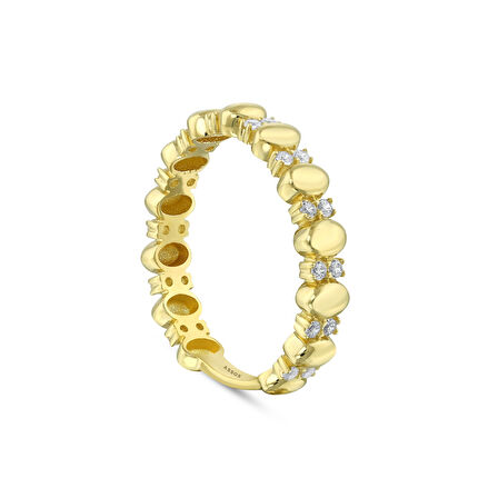 Tasarım Altın Yüzük - 14K - 2.23gr