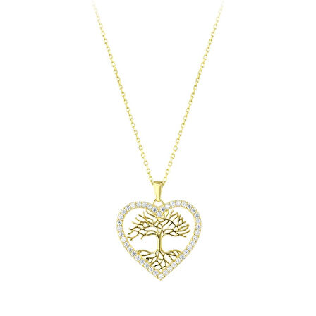 Altın Tasarım Kolye - 14K - 2.19gr