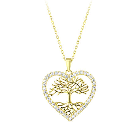 Altın Tasarım Kolye - 14K - 2.19gr