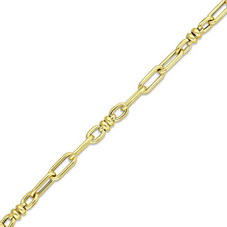Tasarım Altın Bileklik - 14K - 5.90gr