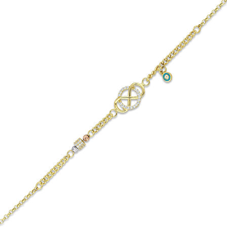 Altın Sonsuzluk Bileklik - 14K - 3.27gr