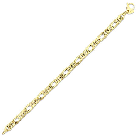 Altın Zincir Bileklik - 14K - 3.78gr