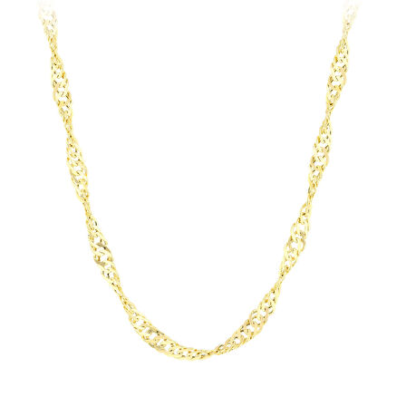 Altın Zincir Kolye - 14K - 3.52gr