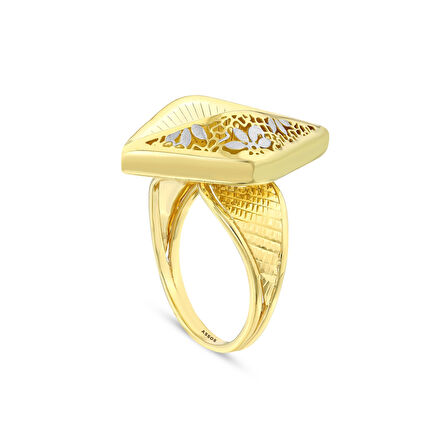 Tasarım Altın Yüzük - 14K - 3.95gr