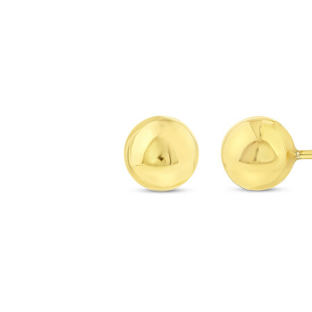 Altın Top Küpe - 14K - 1.09gr