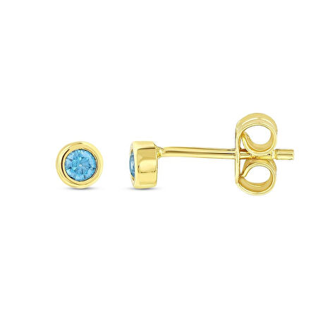 Altın Çocuk Küpe - 14K - 0.86gr