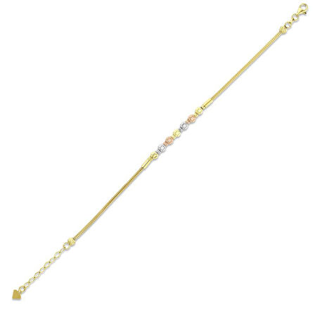 Altın Tasarım Bileklik - 14K - 3.45gr