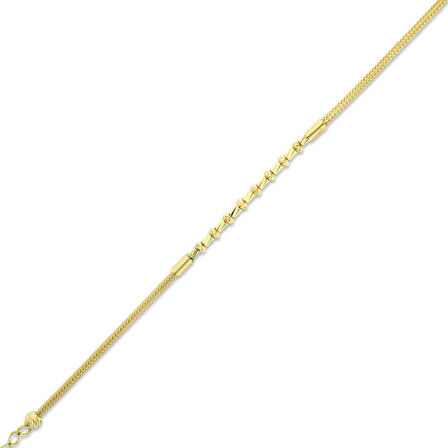 Altın Tasarım Bileklik - 14K - 3.04gr