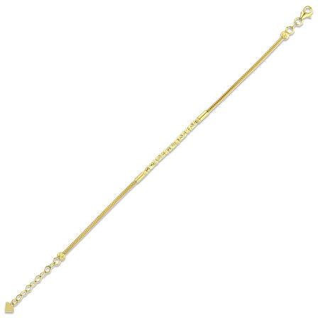 Altın Tasarım Bileklik - 14K - 3.07gr