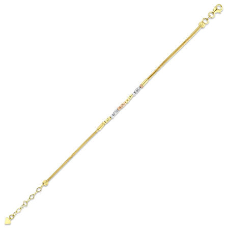Altın Tasarım Bileklik - 14K - 3.13gr