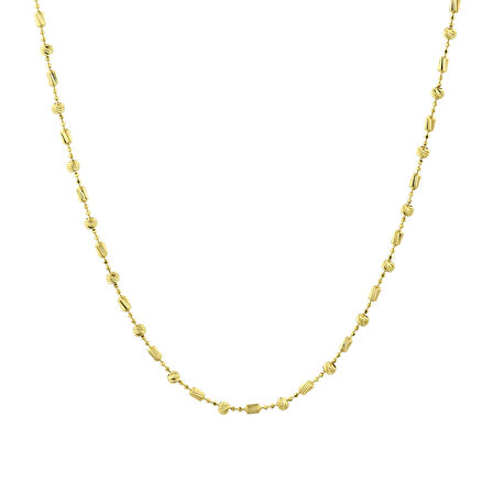 Tasarım Altın Kolye - 14K - 5.22gr
