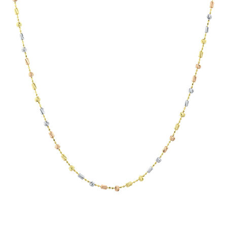 Tasarım Altın Kolye - 14K - 5.25gr