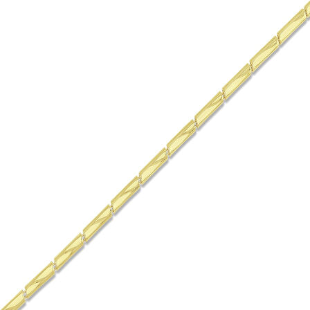 Altın Tasarım Bileklik - 14K - 4.39gr