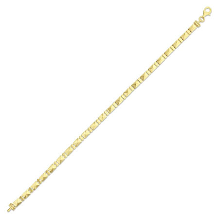 Altın Tasarım Bileklik - 14K - 5.82gr