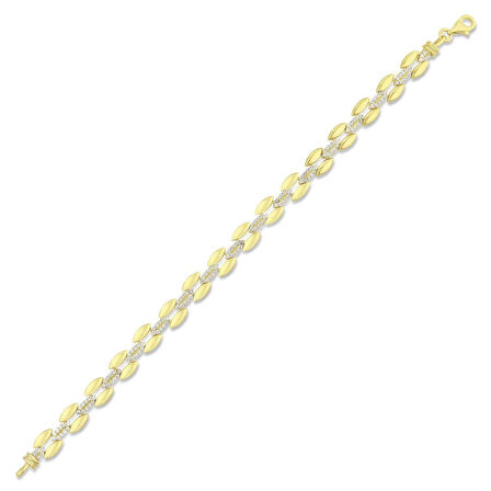 Altın Tasarım Bileklik - 14K - 9.36gr