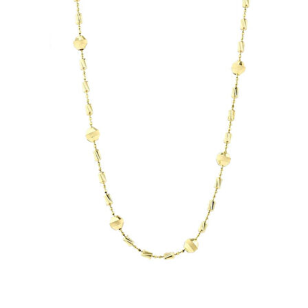 Tasarım Altın Kolye - 14K - 6.10gr