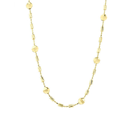 Tasarım Altın Kolye - 14K - 6.10gr