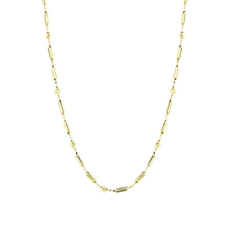 Tasarım Altın Kolye - 14K - 5.25gr