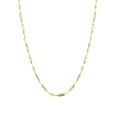 Tasarım Altın Kolye - 14K - 5.25gr