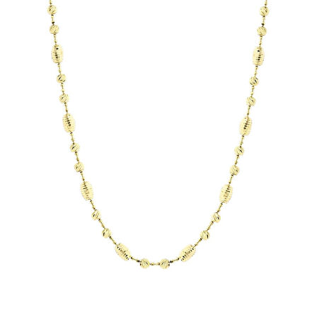 Tasarım Altın Kolye - 14K - 7.14gr