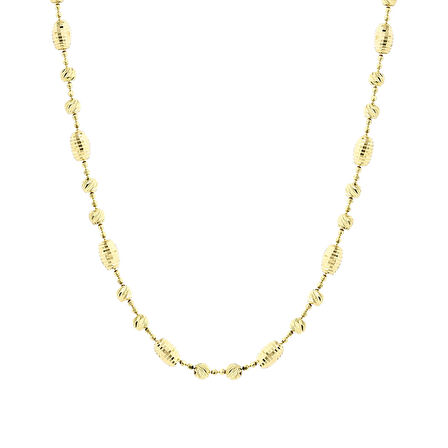 Tasarım Altın Kolye - 14K - 7.14gr
